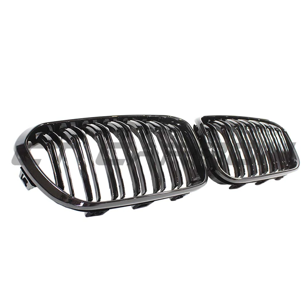 BMW F20 1 SERIES LCI DOUBLE SLAT GLOSS BLACK GRILLES - Image 4