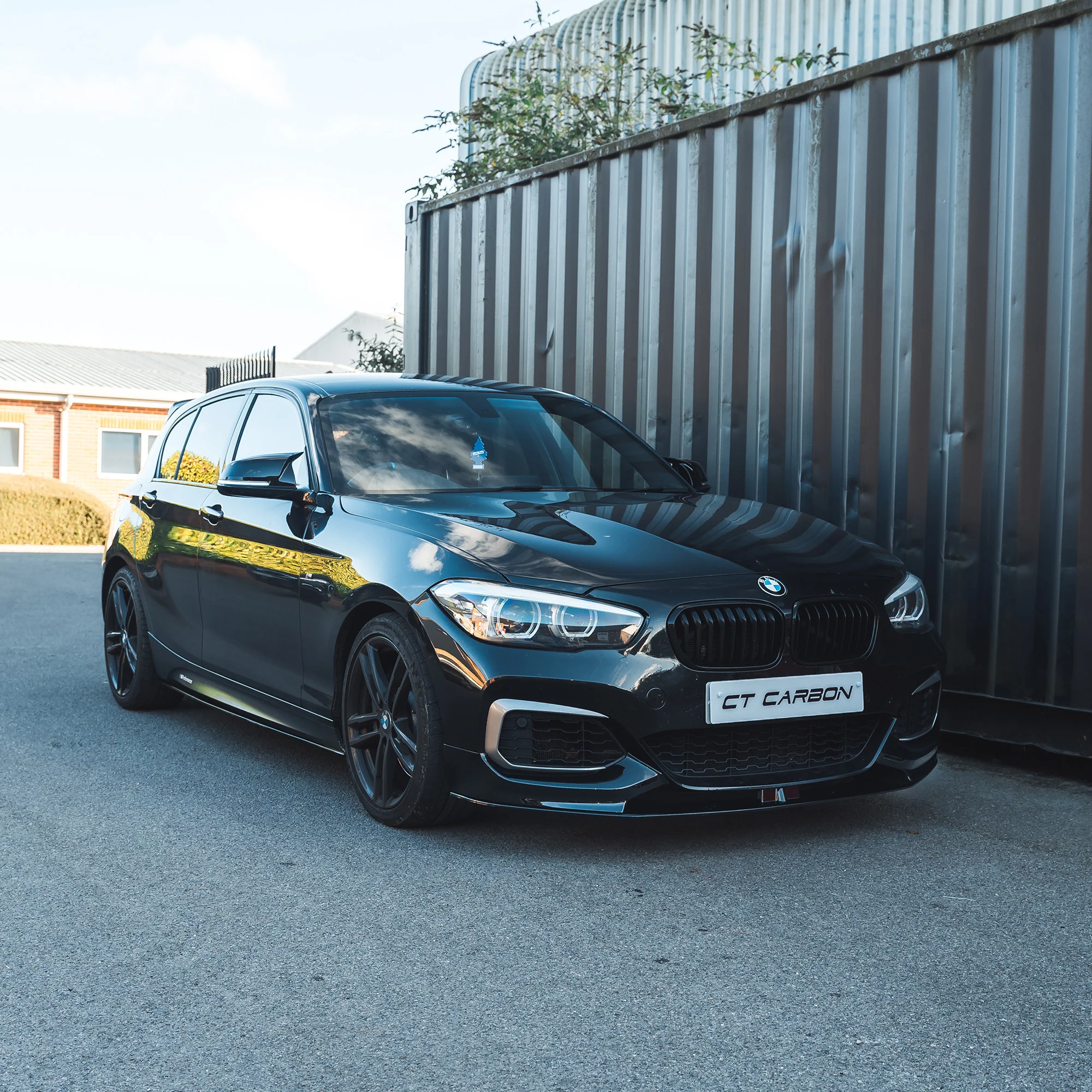 BMW F20/F21 1 SERIES LCI GLOSS BLACK SPLITTER - Image 2