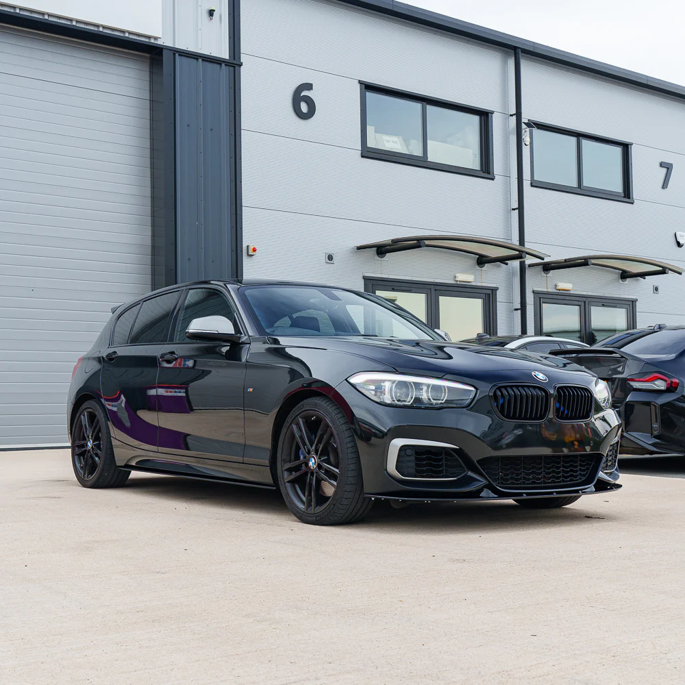 BMW F20/F21 1 SERIES LCI GLOSS BLACK SPLITTER - V2 - Image 4