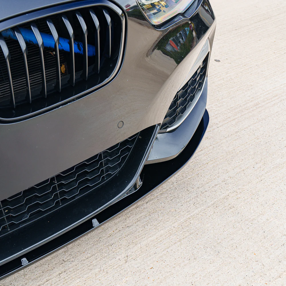 BMW F20/F21 1 SERIES LCI GLOSS BLACK SPLITTER - V2 - Image 5