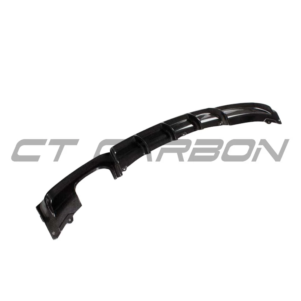 BMW F30/F31 3 SERIES 2011-2015 CARBON FIBRE DIFFUSER - TWIN EXHAUST - V1 - Image 5