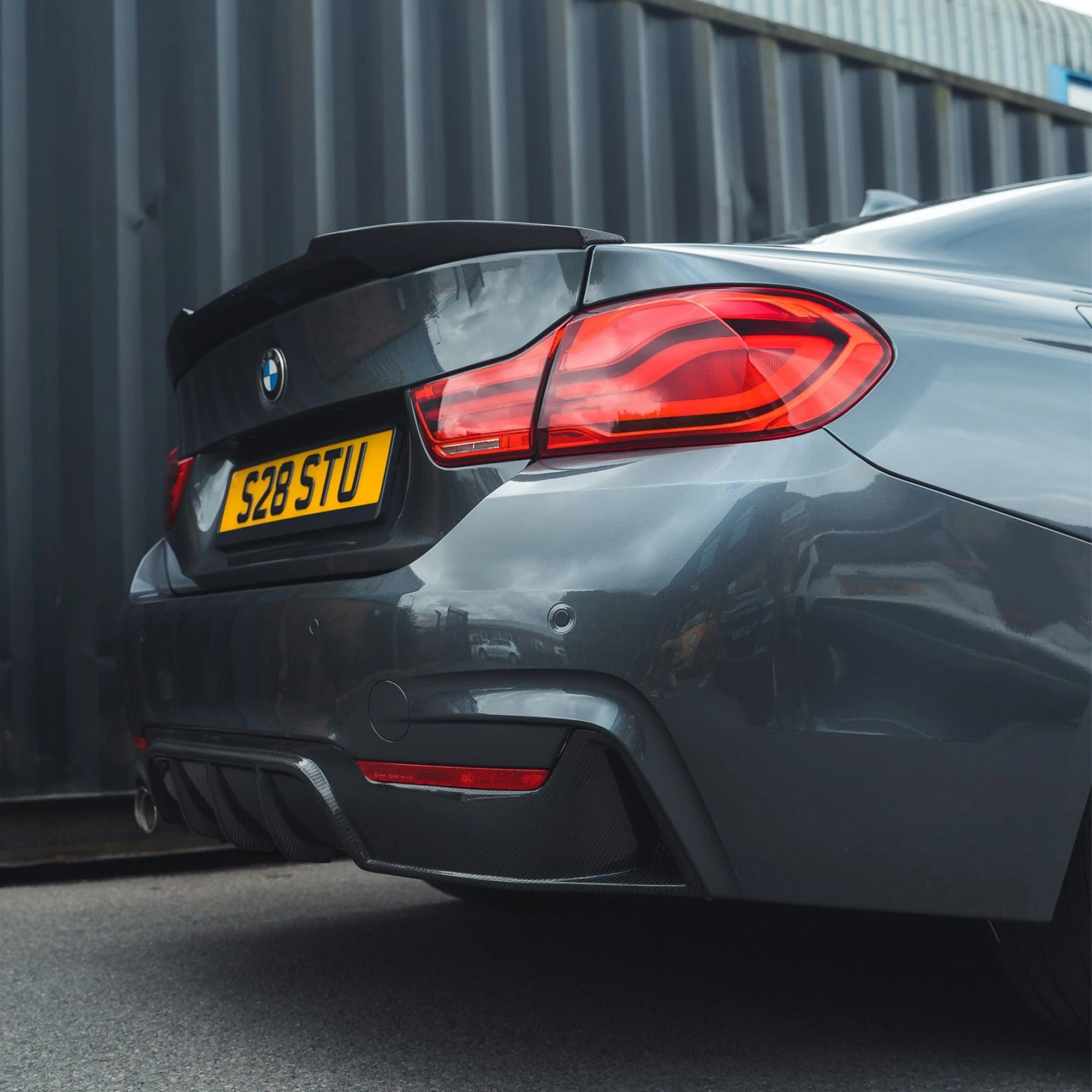BMW F32 4 SERIES COUPE FULL CARBON FIBRE KIT (TWIN EXHAUST) - V1 - Image 10