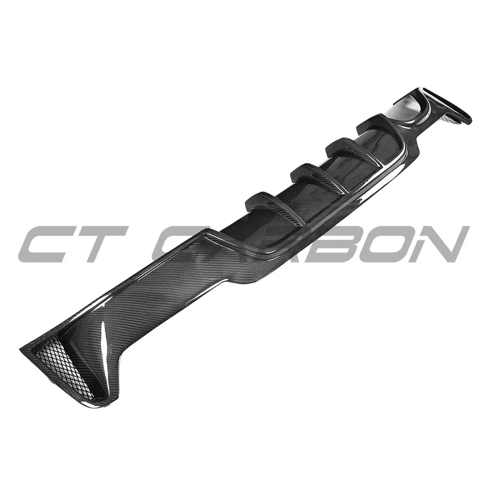 BMW F32, F33 & F36 4 SERIES CARBON FIBRE DIFFUSER - TWIN EXHAUST - V1 - Image 5