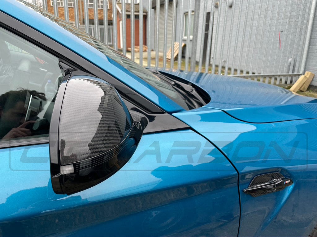 BMW F80/F82/F83/F87 M2C/M3/M4 CARBON FIBRE MIRRORS (LHD ONLY) - Image 6