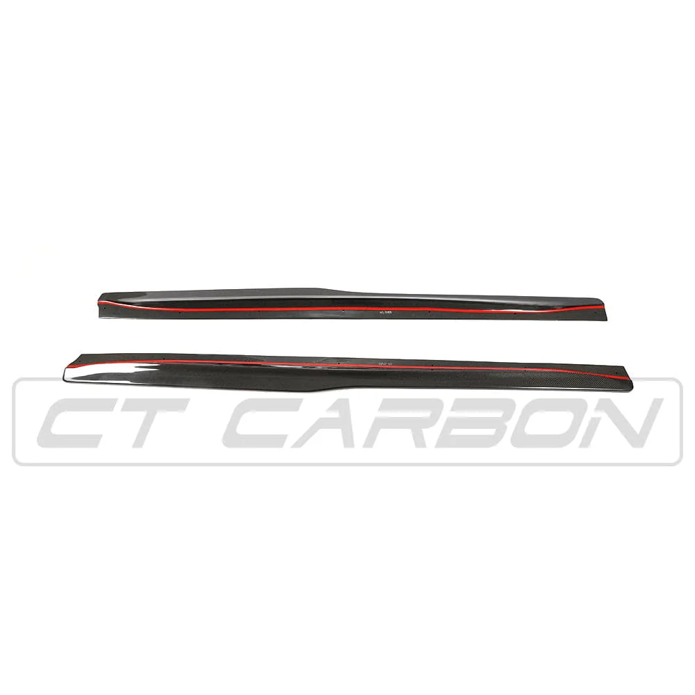 BMW F80 M3 2014-2020 CARBON FIBRE SIDE SKIRTS - V3 - Image 3