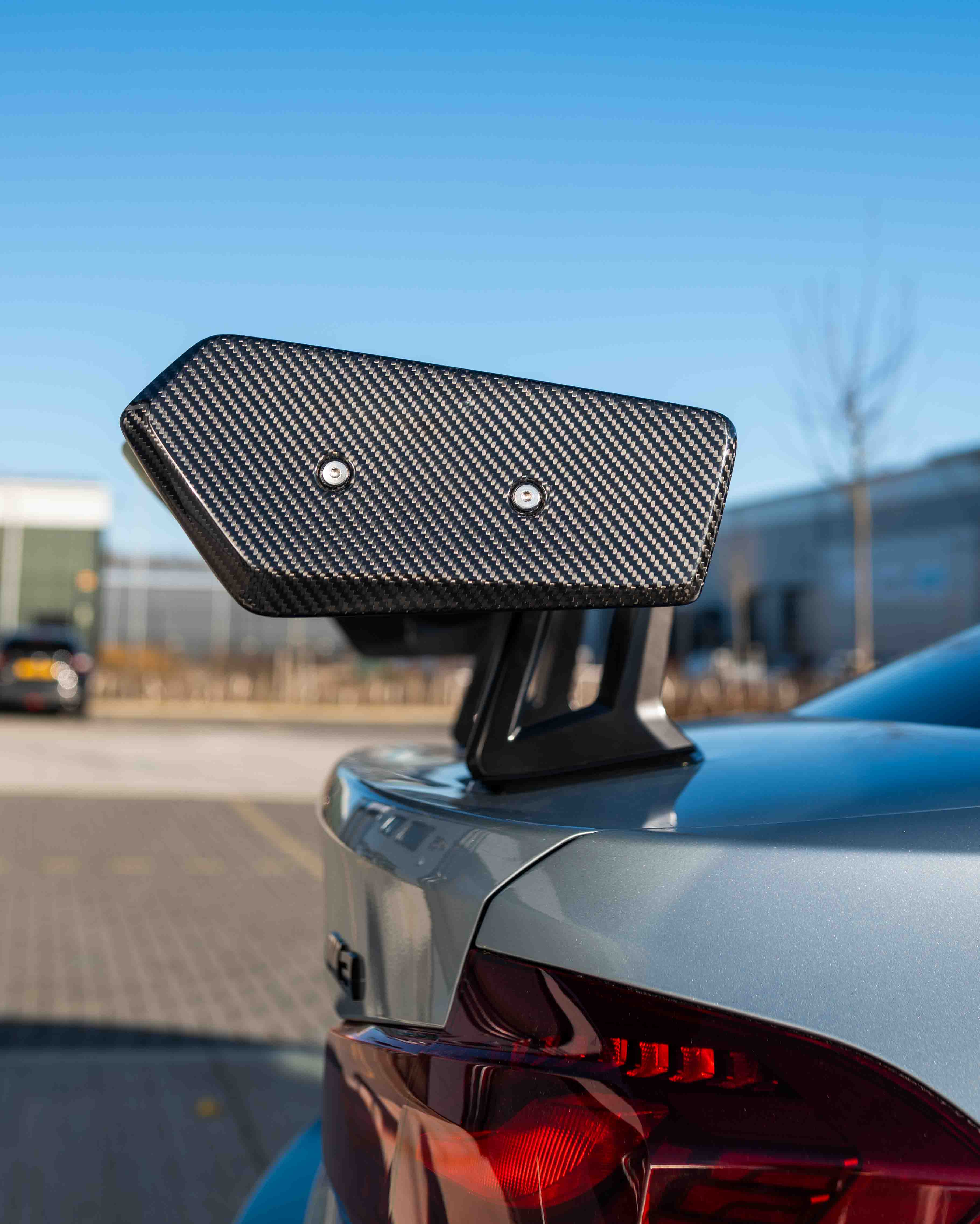 BMW F80 M3 & F30 3 SERIES CARBON FIBRE SWAN NECK WING - CT DESIGN - Image 3