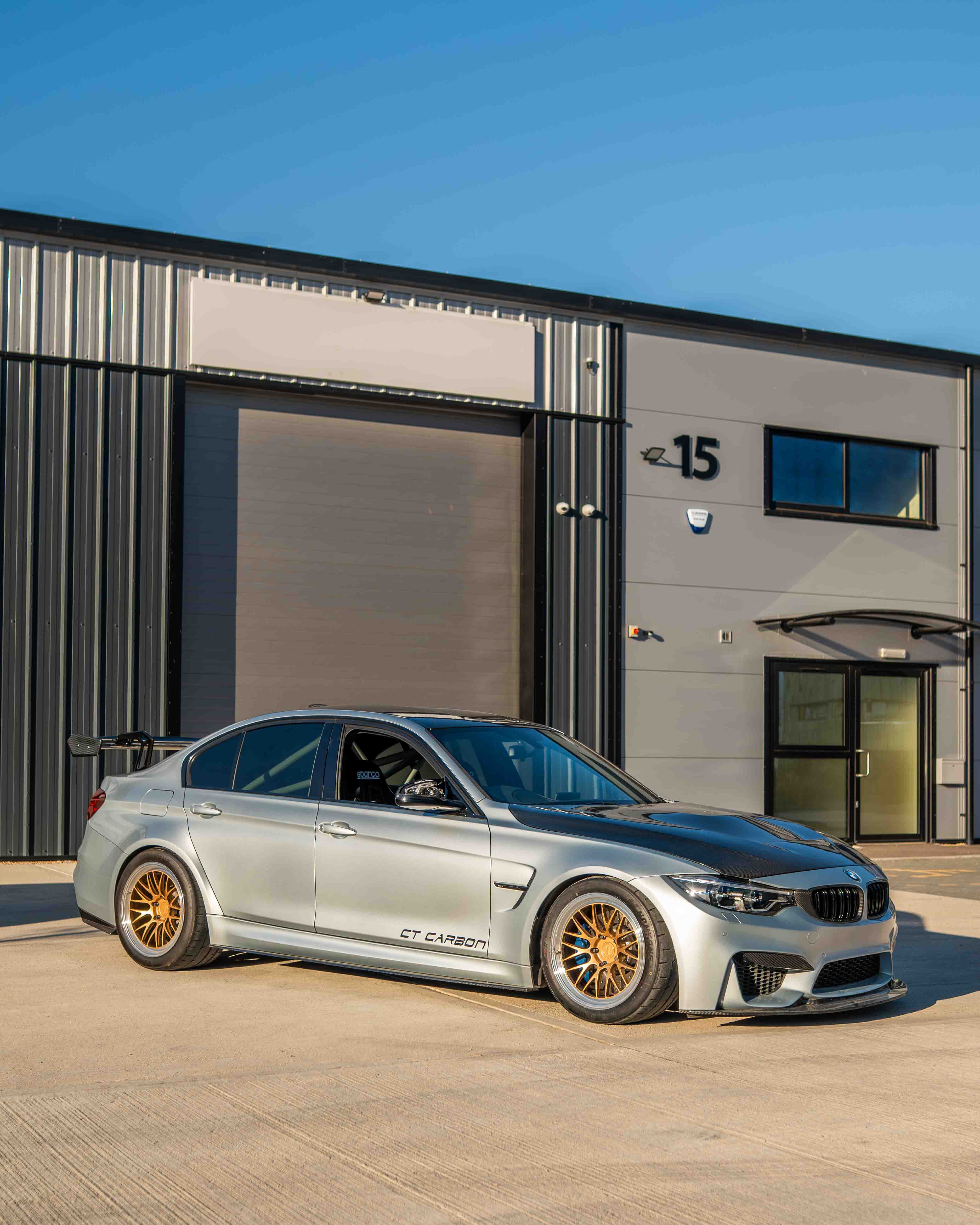 BMW F80 M3 & F30 3 SERIES CARBON FIBRE SWAN NECK WING - CT DESIGN - Image 8