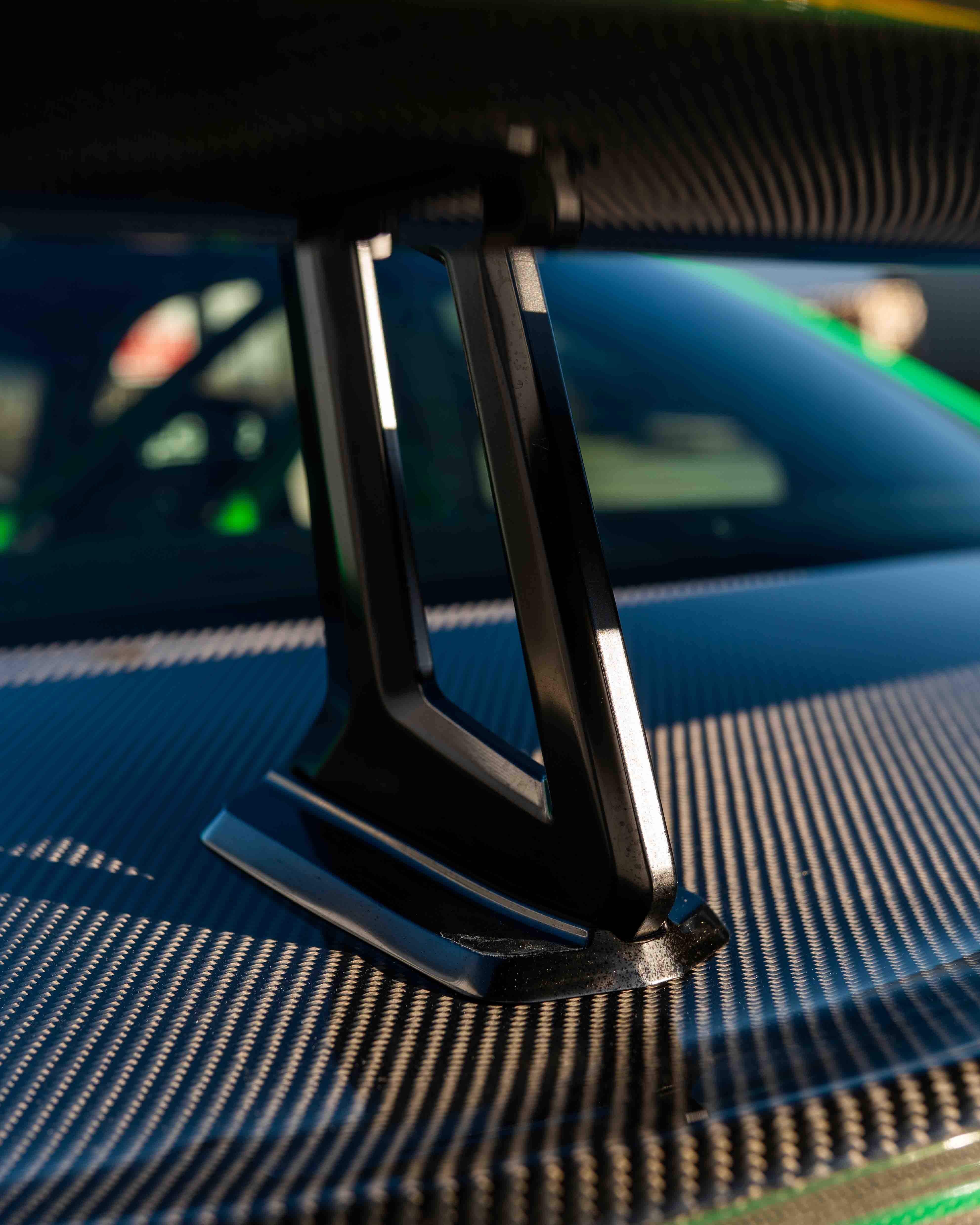 BMW F87 M2/M2C & F22 2 SERIES CARBON FIBRE SWAN NECK WING - V8 - CT DESIGN - Image 12
