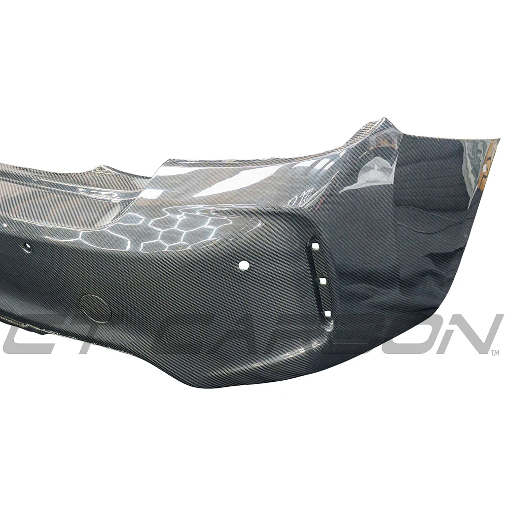 BMW F87 M2/M2C CARBON PRE-PREG FIBRE REAR BUMPER - Image 2