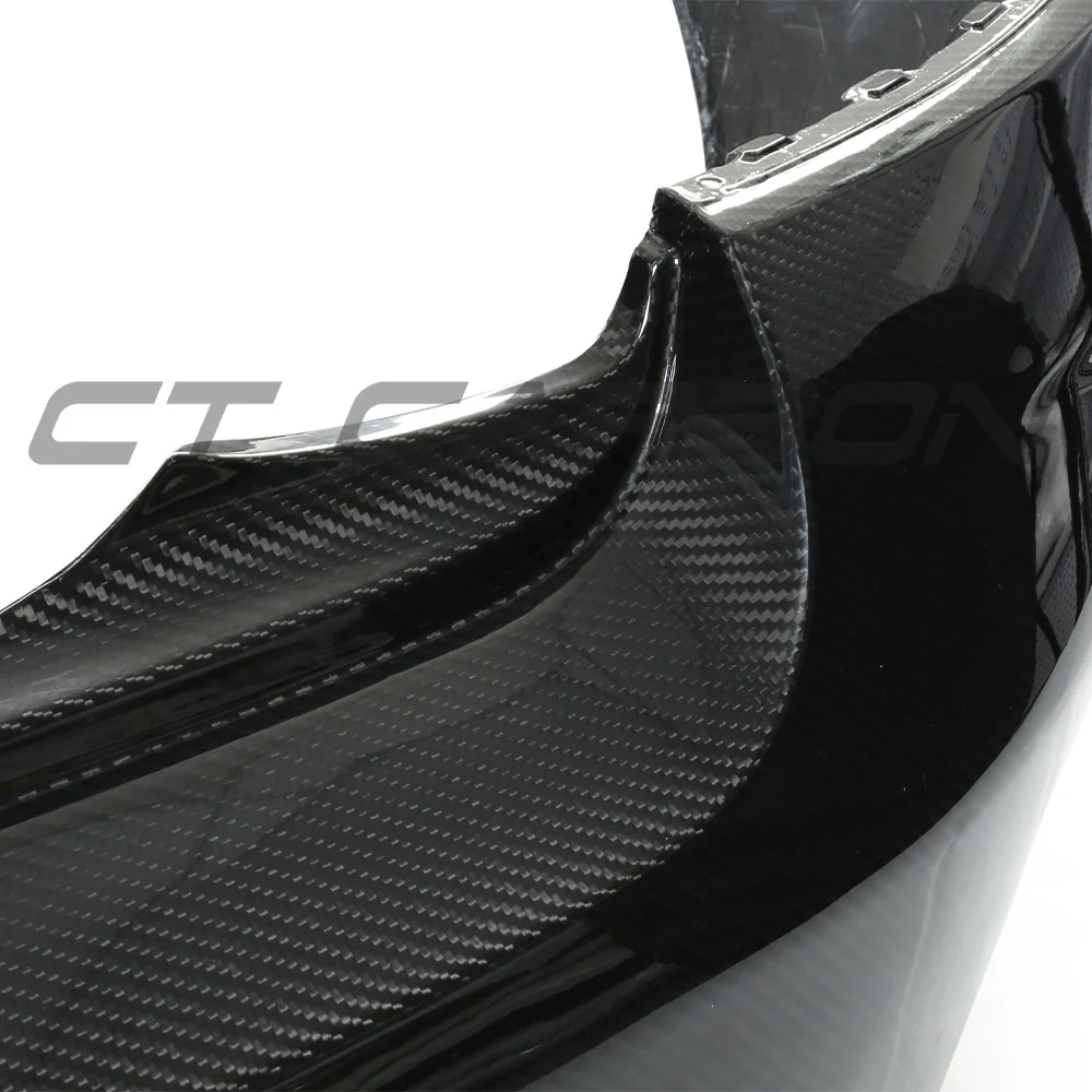 BMW F87 M2/M2C CARBON PRE-PREG FIBRE REAR BUMPER - Image 6