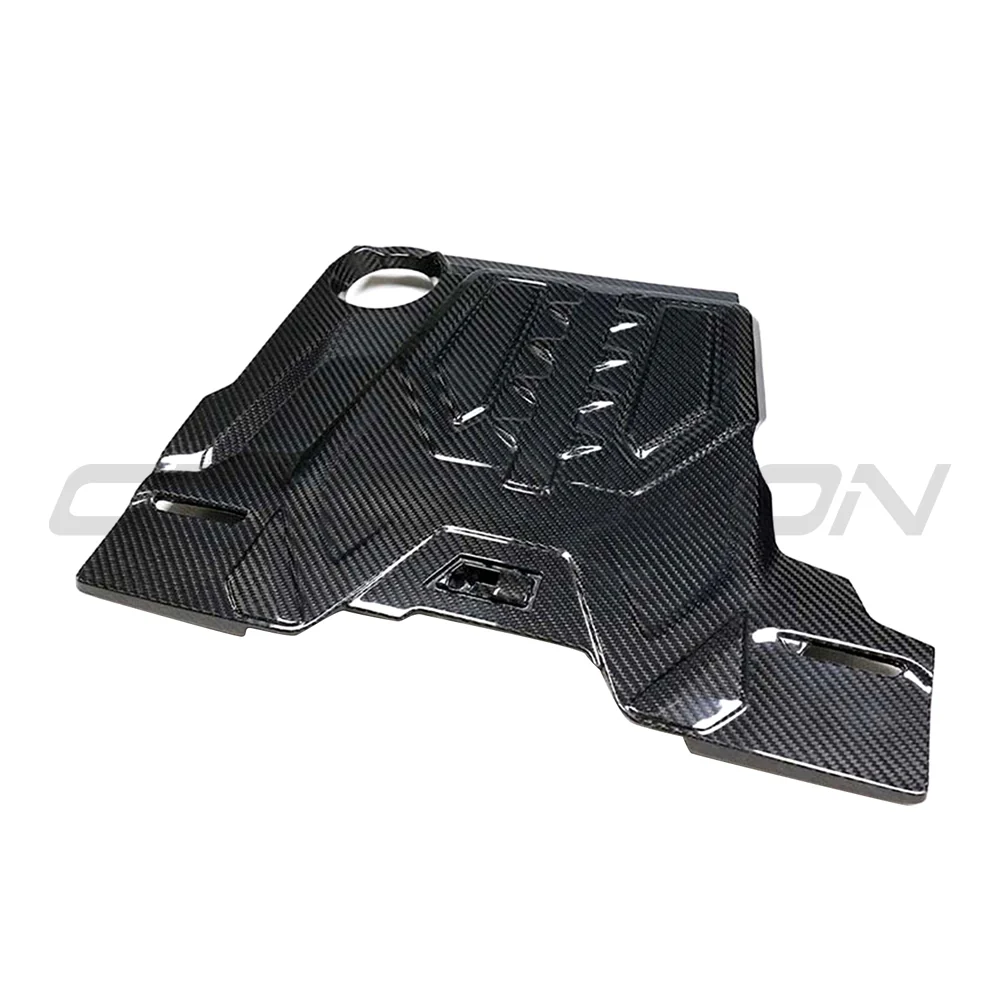 BMW F90 M5 & F91/92/93 M8 2018-2026 CARBON FIBRE ENGINE COVER - Image 5