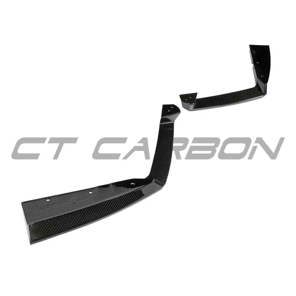BMW F95 X5M 2019+ DRY CARBON FIBRE REAR BUMPER CORNERS - V1 - Image 10