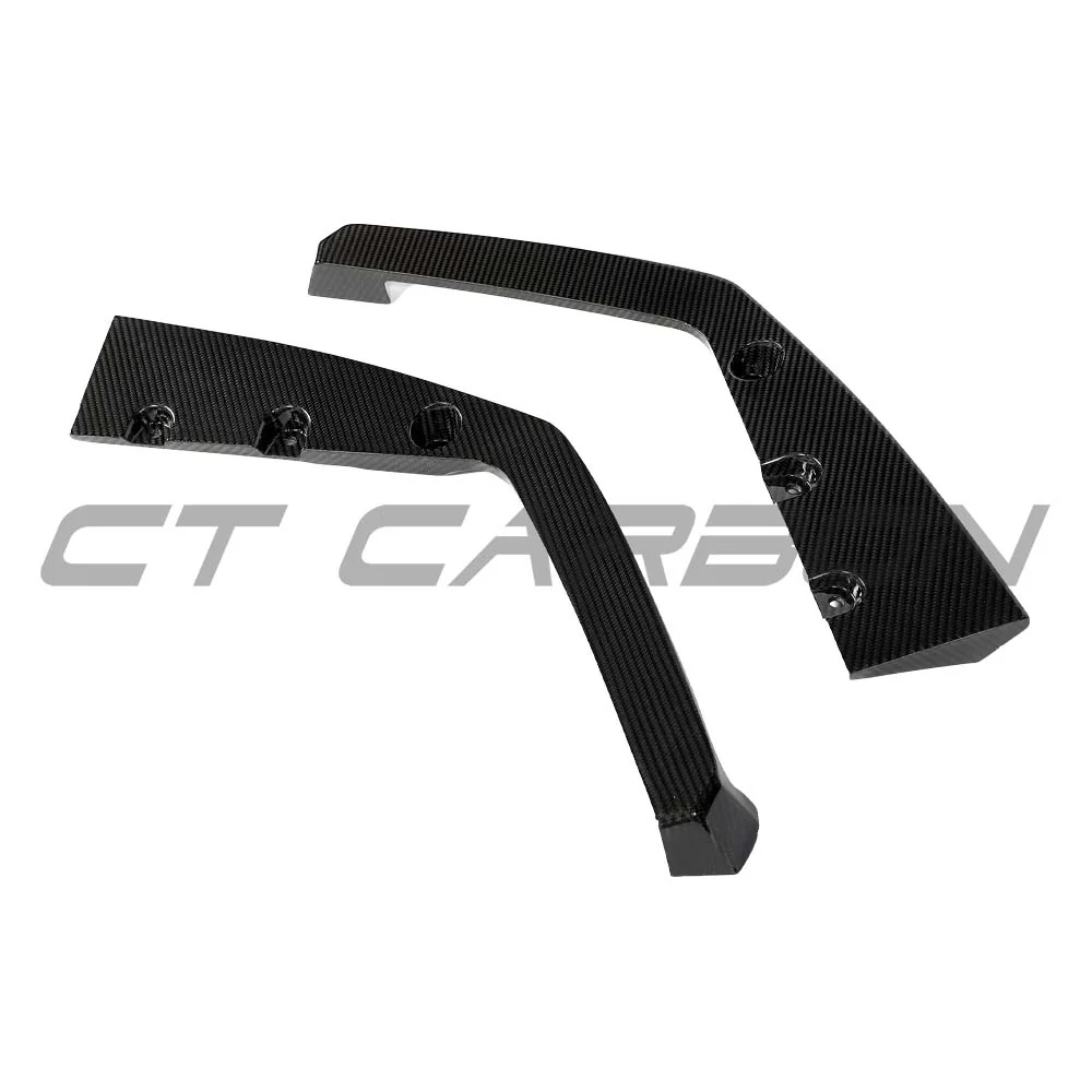 BMW F95 X5M 2019+ DRY CARBON FIBRE REAR BUMPER CORNERS - V1 - Image 13
