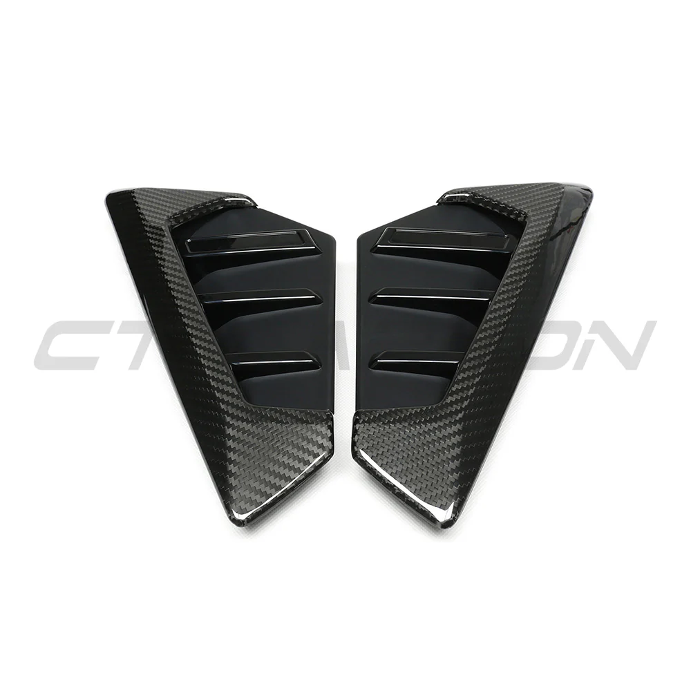 BMW F95 X5M 2023+ (LCI) CARBON FIBRE FRONT FENDER TRIM - Image 2