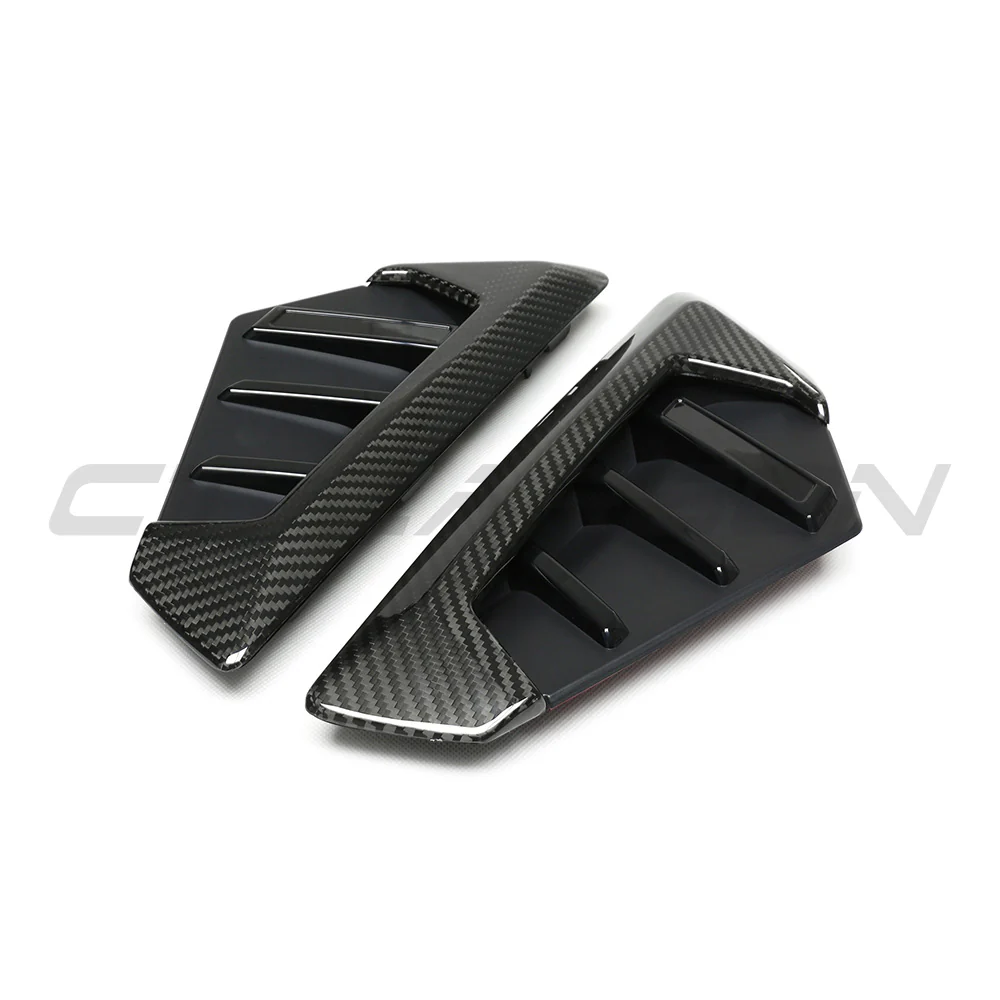 BMW F95 X5M 2023+ (LCI) CARBON FIBRE FRONT FENDER TRIM - Image 3