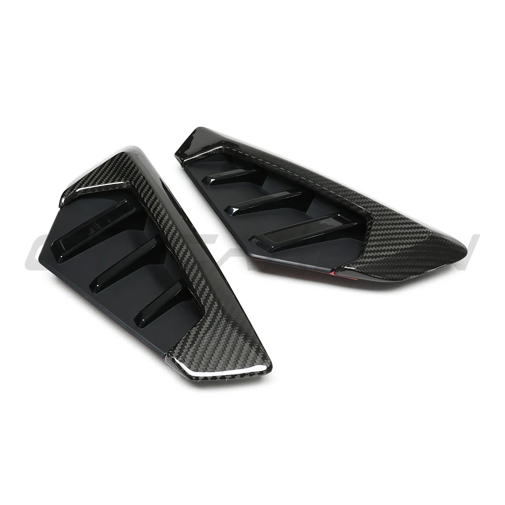 BMW F95 X5M 2023+ (LCI) CARBON FIBRE FRONT FENDER TRIM - Image 4