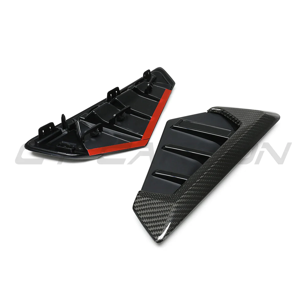 BMW F95 X5M 2023+ (LCI) CARBON FIBRE FRONT FENDER TRIM - Image 7