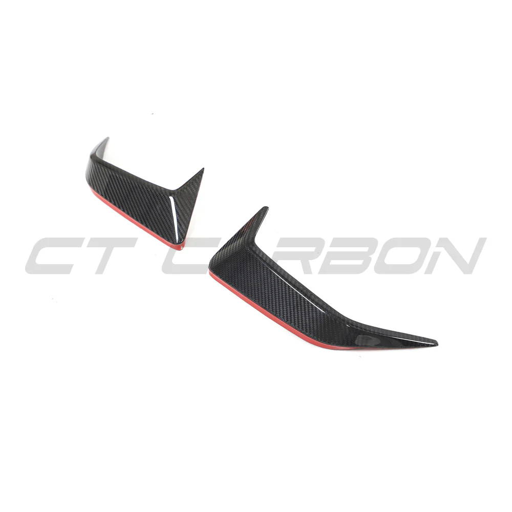 BMW F95 X5M 2023+ (LCI) CARBON FIBRE REAR BUMPER TRIM - CT DESIGN - Image 3