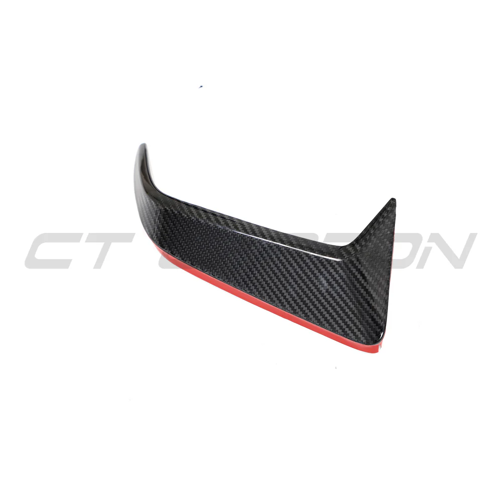 BMW F95 X5M 2023+ (LCI) CARBON FIBRE REAR BUMPER TRIM - CT DESIGN - Image 4