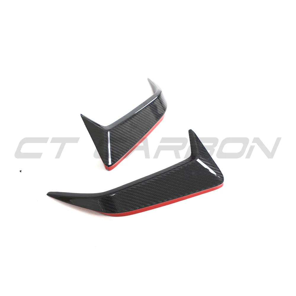 BMW F95 X5M 2023+ (LCI) CARBON FIBRE REAR BUMPER TRIM - CT DESIGN - Image 5