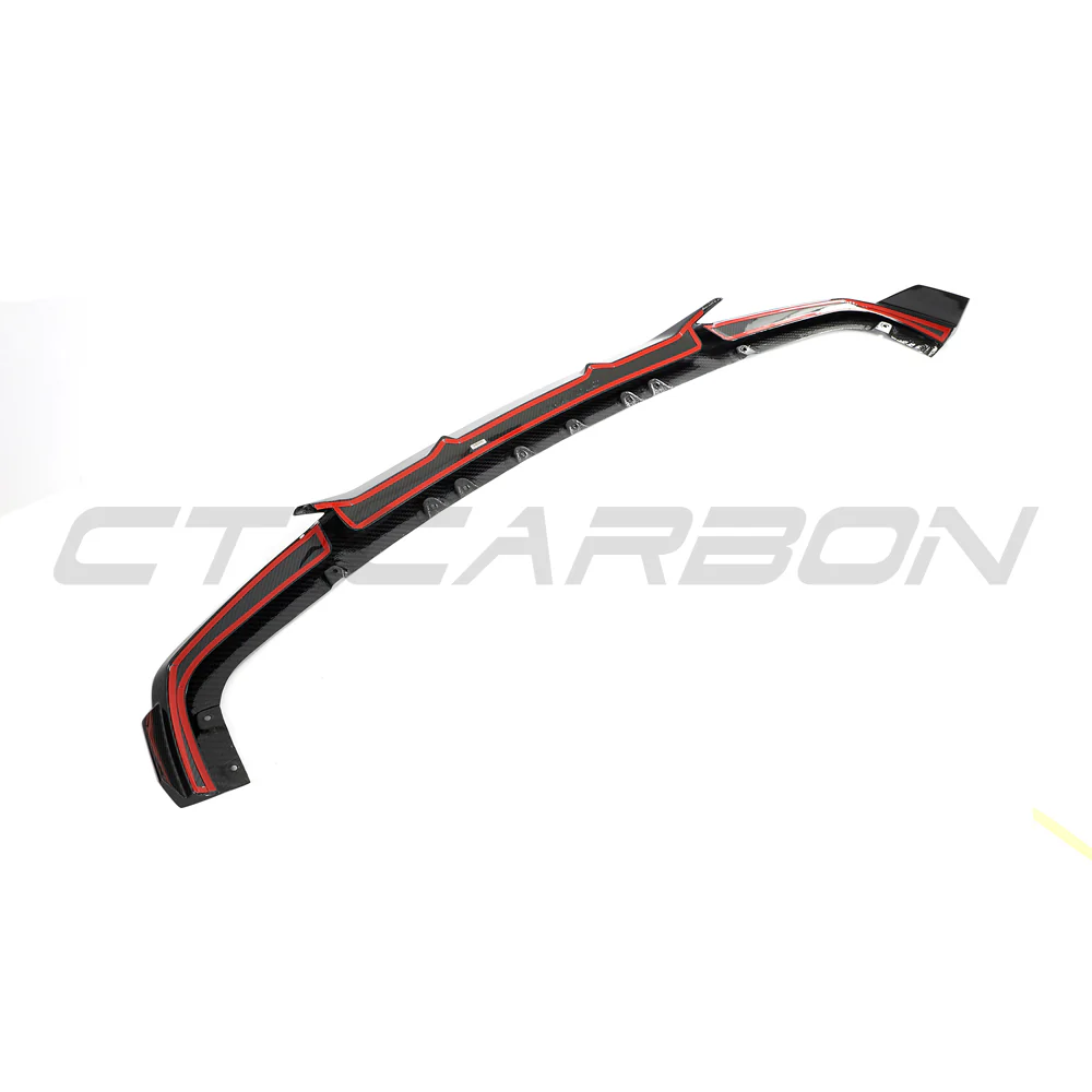 BMW F95 X5M 2019-2022 (PRE-LCI) CARBON FIBRE SPLITTER - CT DESIGN - Image 4