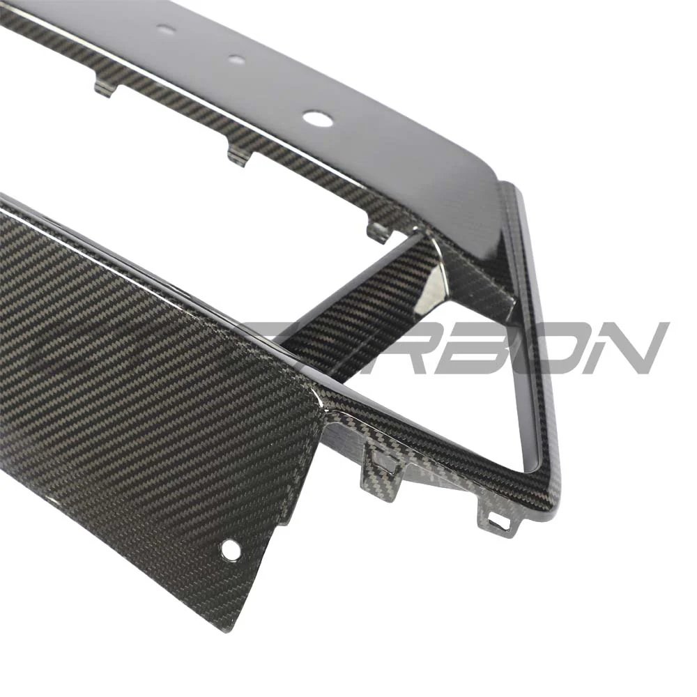 BMW F95 X5M/F96 X6M PRE-LCI 2020-2023 CARBON FIBRE LOWER GRILLE TRIM - Image 10