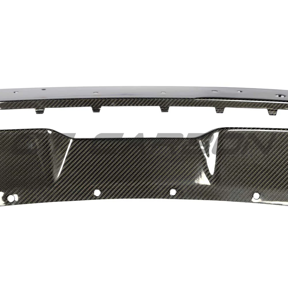 BMW F95 X5M/F96 X6M PRE-LCI 2020-2023 CARBON FIBRE LOWER GRILLE TRIM - Image 11