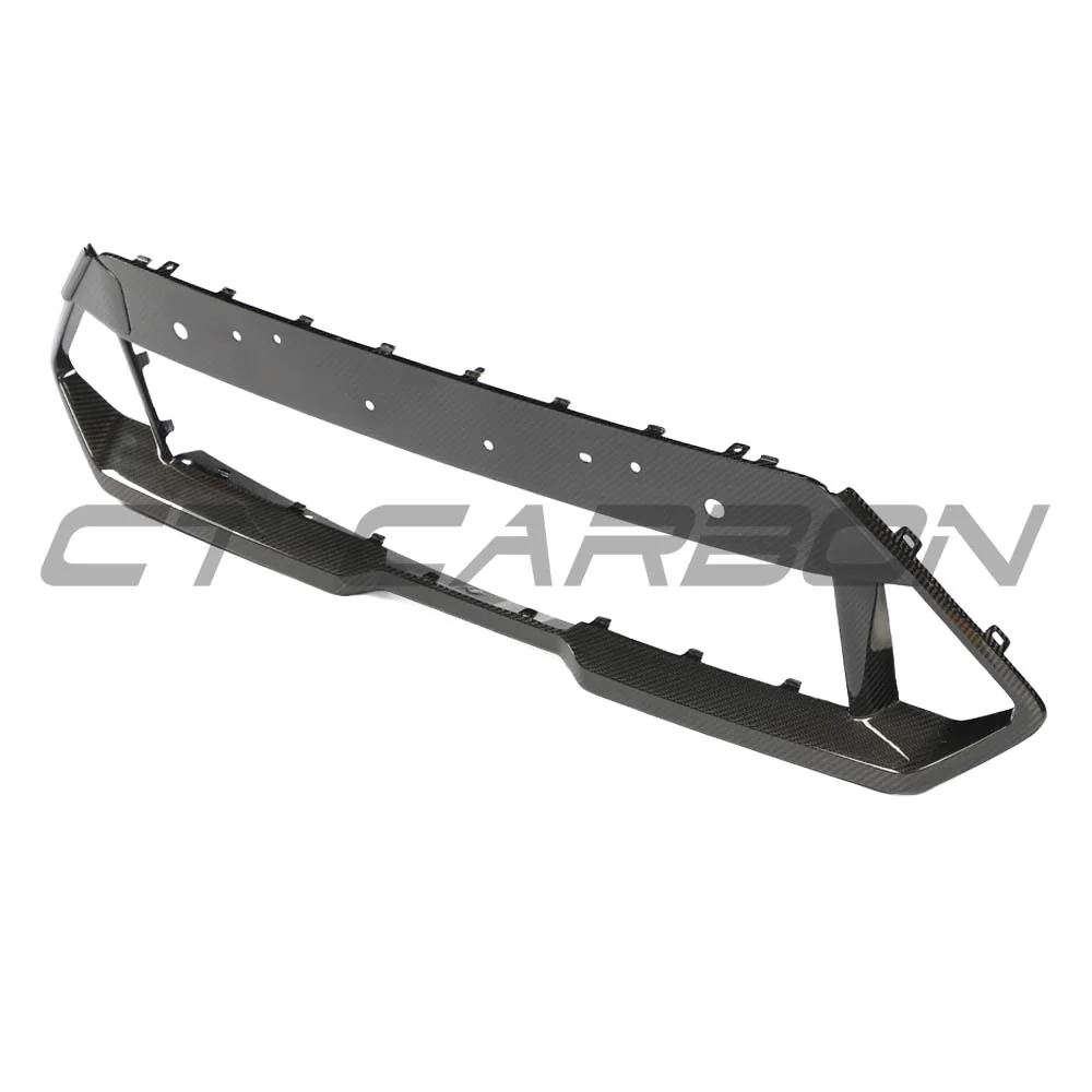 BMW F95 X5M/F96 X6M PRE-LCI 2020-2023 CARBON FIBRE LOWER GRILLE TRIM - Image 2