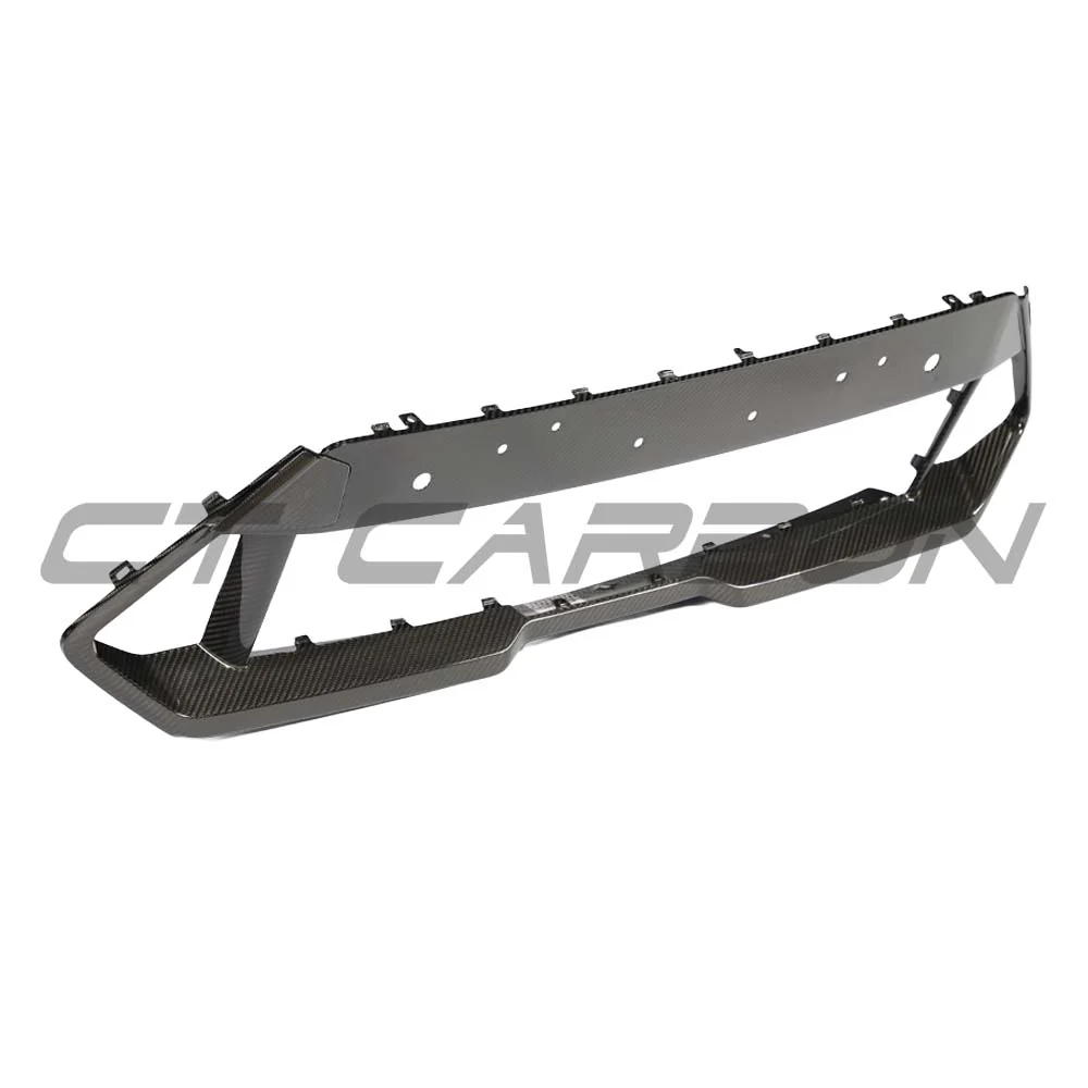 BMW F95 X5M/F96 X6M PRE-LCI 2020-2023 CARBON FIBRE LOWER GRILLE TRIM - Image 3