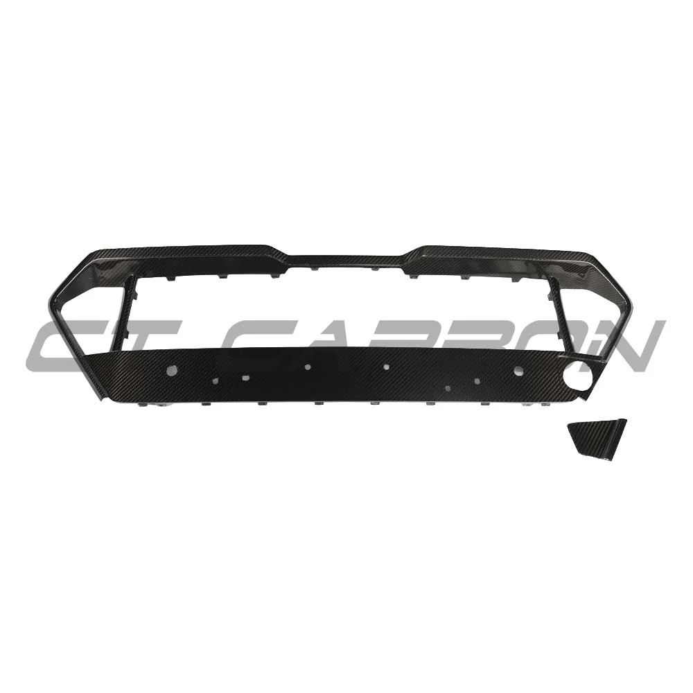 BMW F95 X5M/F96 X6M PRE-LCI 2020-2023 CARBON FIBRE LOWER GRILLE TRIM - Image 6