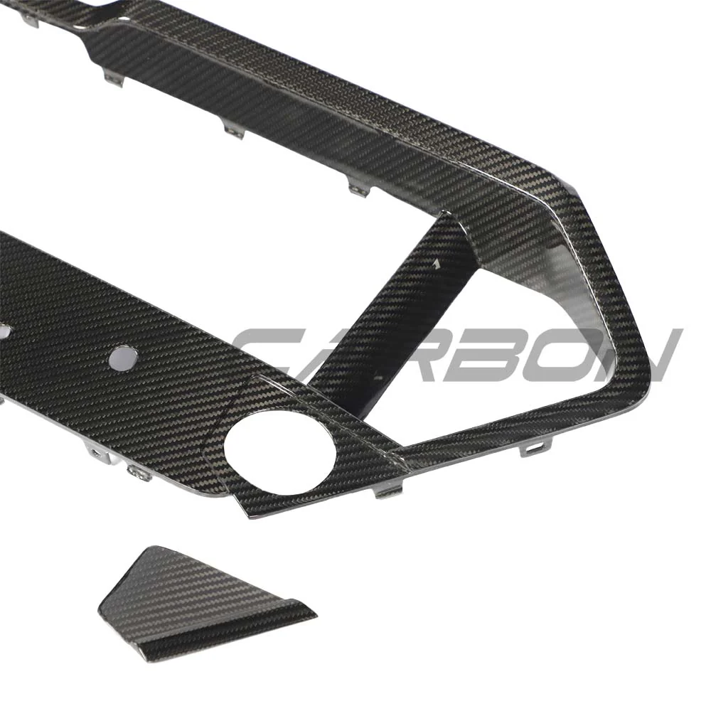 BMW F95 X5M/F96 X6M PRE-LCI 2020-2023 CARBON FIBRE LOWER GRILLE TRIM - Image 7
