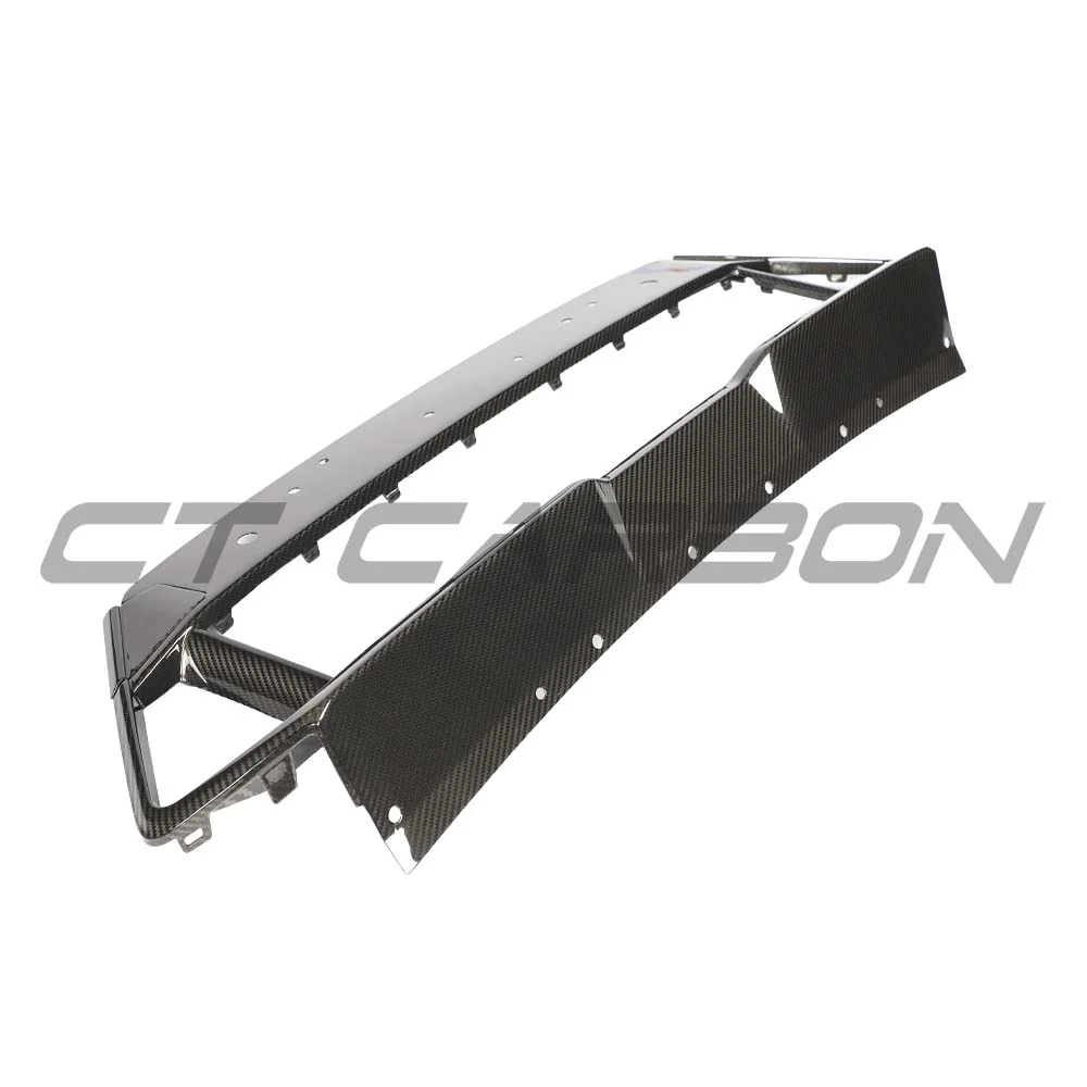 BMW F95 X5M/F96 X6M PRE-LCI 2020-2023 CARBON FIBRE LOWER GRILLE TRIM - Image 9