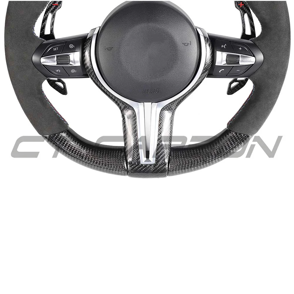 BMW FXX CARBON FIBRE / ALCANTARA CUSTOM STEERING WHEEL - Image 5