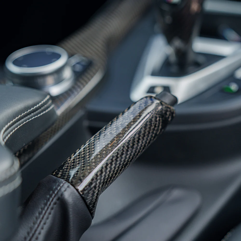 BMW Fxx CARBON FIBRE HAND BRAKE LEVER - Image 2