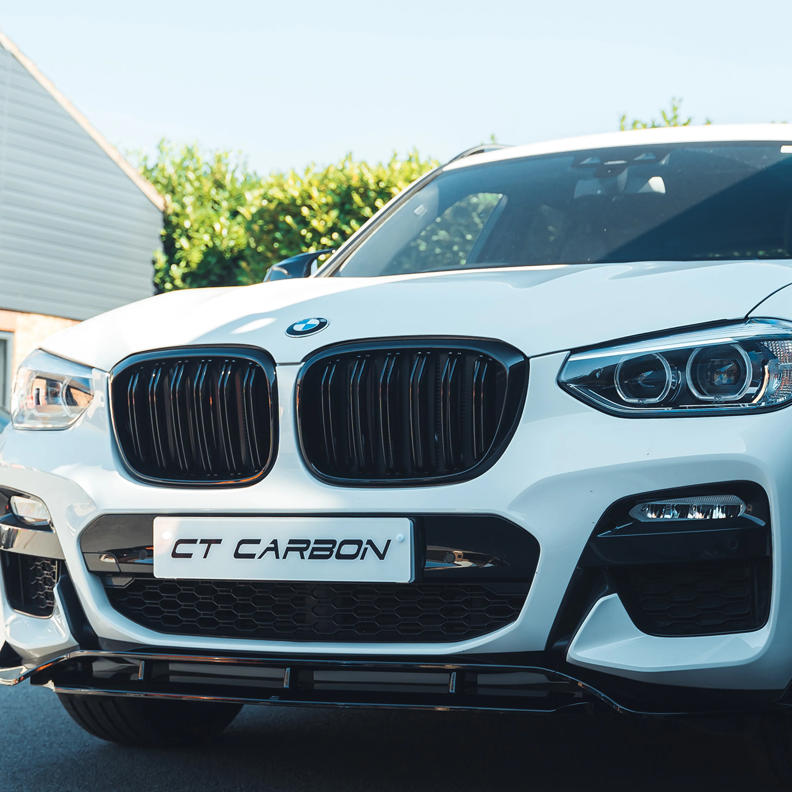 BMW G01 X3 2017-2021 DOUBLE SLAT BLACK GRILLES - Image 5
