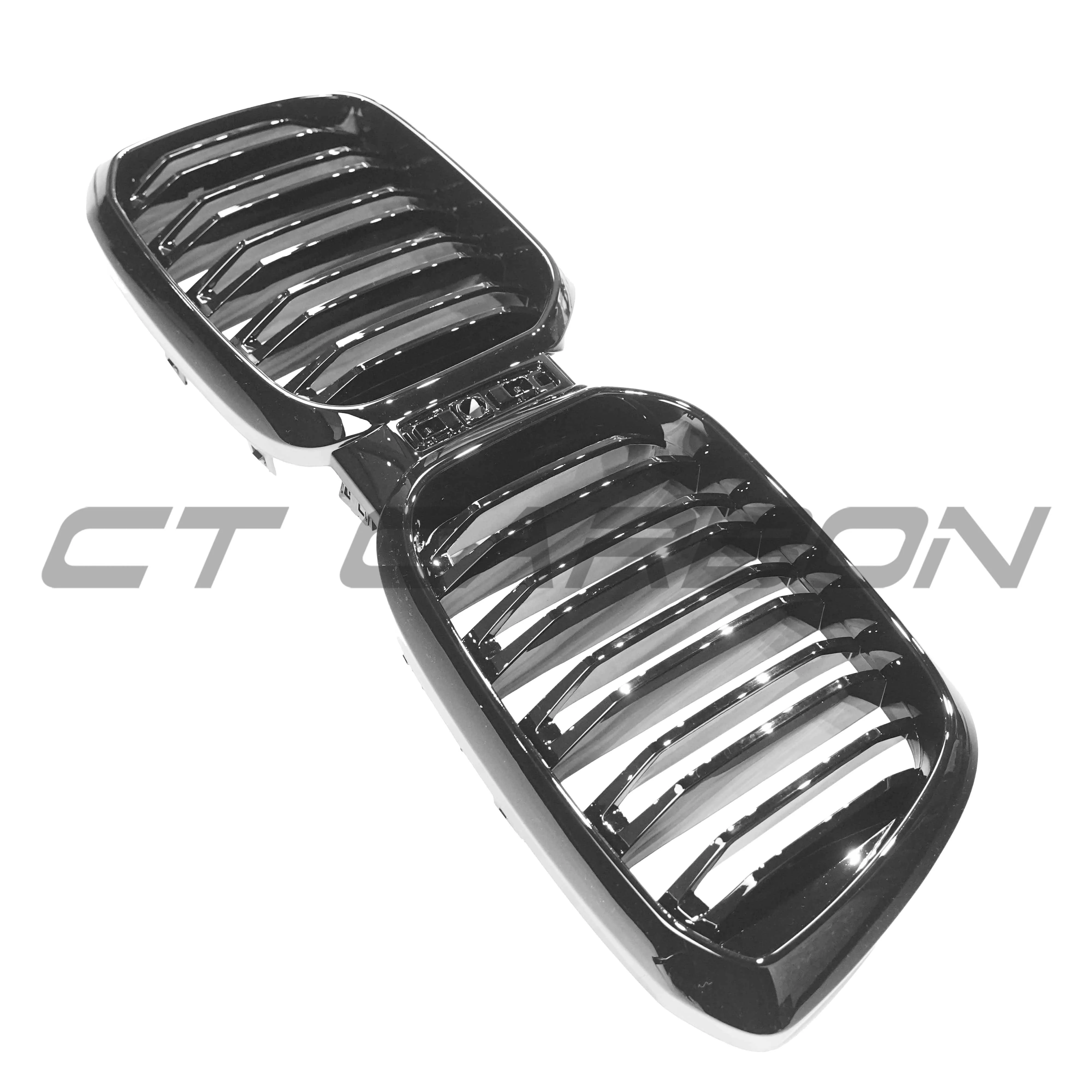 BMW G02 X4 & G01 X3 LCI 2021+ DOUBLE SLAT BLACK GRILLE - Image 4