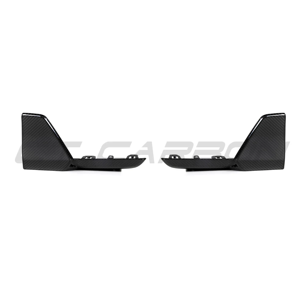 BMW G05 X5 2019+ PRE LCI M SPORT CARBON FIBRE REAR BUMPER CORNERS - Image 3