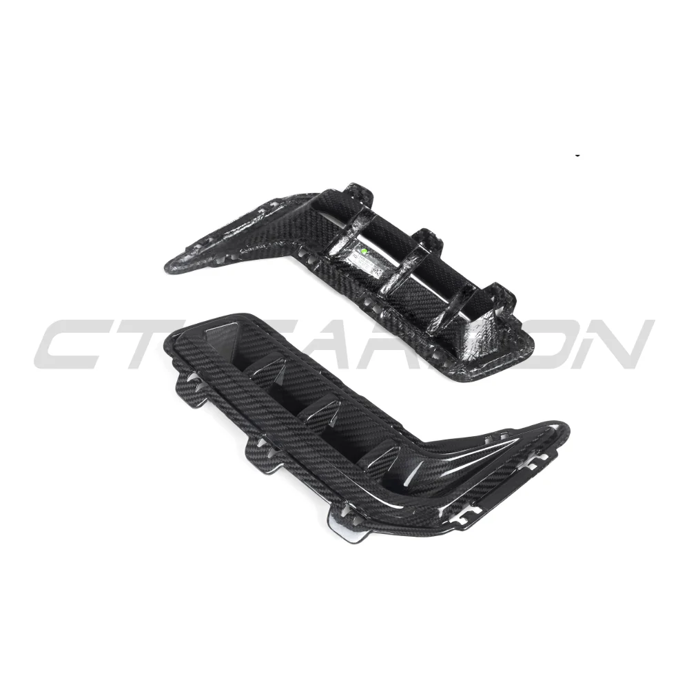 BMW G05 X5 LCI 2023+ CARBON FIBRE FRONT BUMPER CORNERS - Image 5