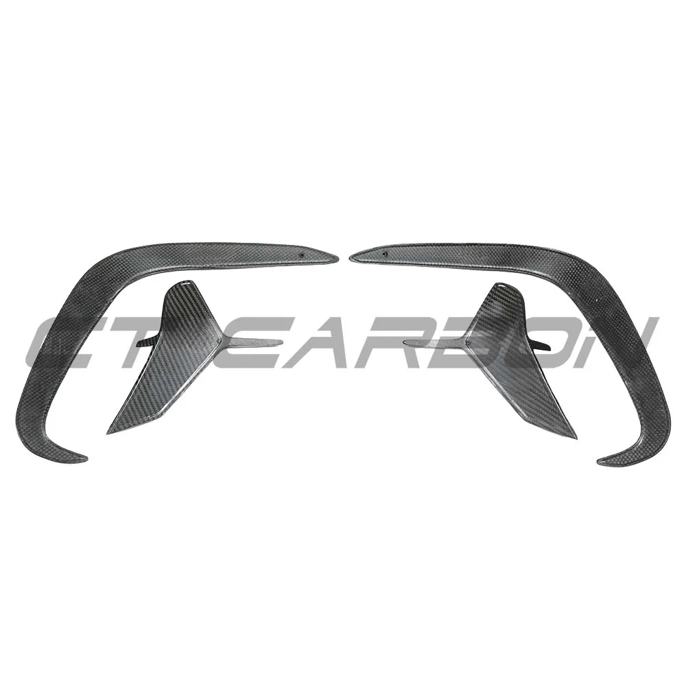 BMW G14/G15/G16 8 SERIES 2018+ DRY CARBON FIBRE SIDE REAR CANARDS - Image 5