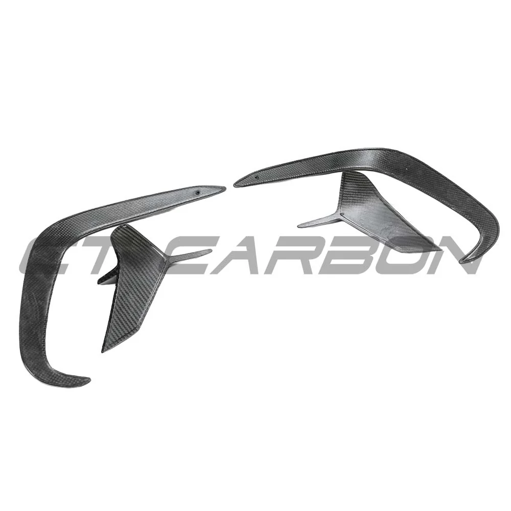 BMW G14/G15/G16 8 SERIES 2018+ DRY CARBON FIBRE SIDE REAR CANARDS - Image 7