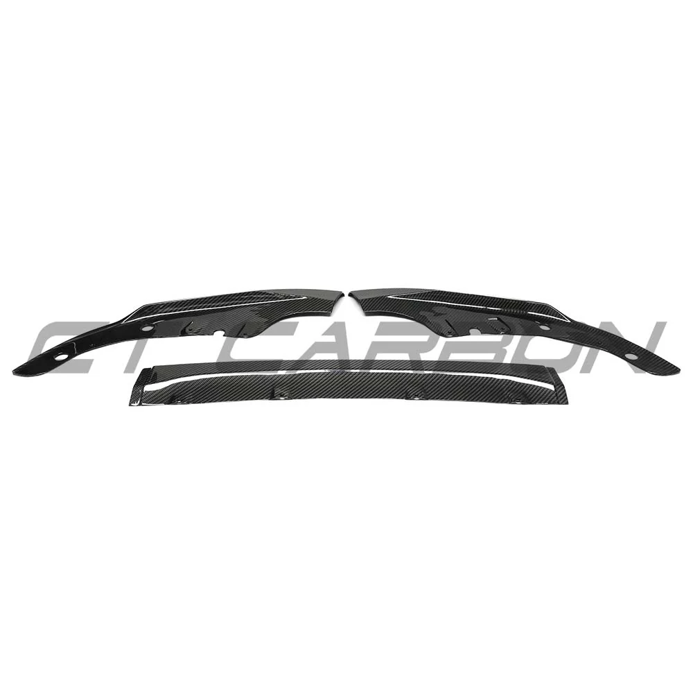 BMW G20 3 SERIES PRE-LCI 2019-2022 DRY CARBON FIBRE SPLITTER - V4 - Image 3