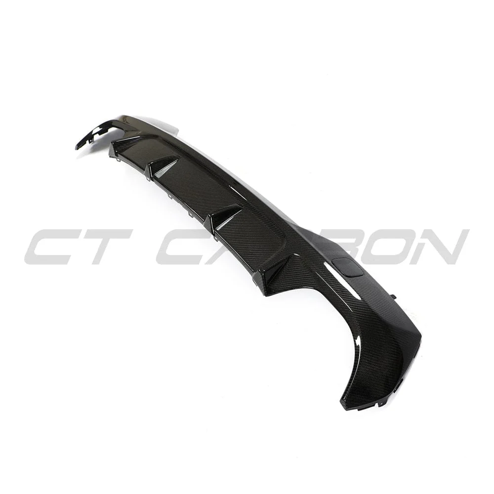 BMW G22/G23 4 SERIES 2020-2024 PRE-LCI CARBON FIBRE DIFFUSER - V1 - Image 3