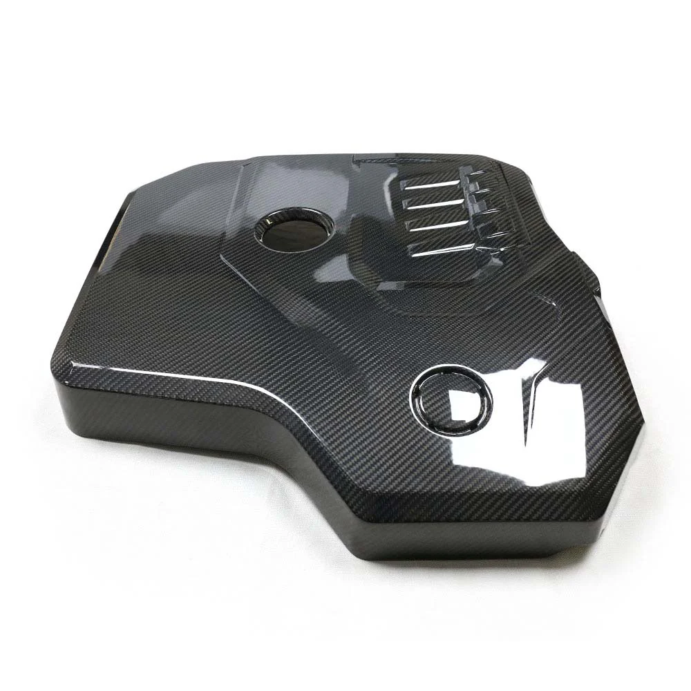 BMW G42 2 SERIES 2022+ DRY CARBON FIBRE ENGINE COVER