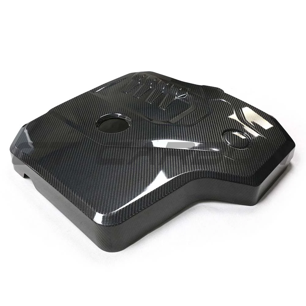 BMW G42 2 SERIES 2022+ DRY CARBON FIBRE ENGINE COVER - Image 2