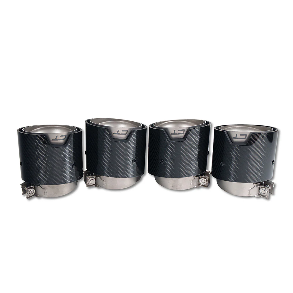 BMW M2, M3, M4 G87/G80/G81/G82/G83 CARBON EXHAUST TIPS - STAINLESS (SET OF 4) - Image 6