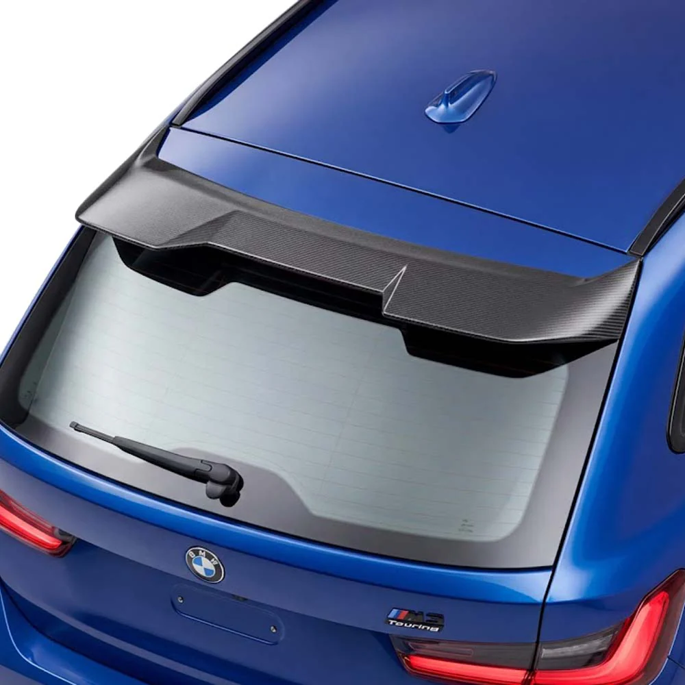 BMW G81 M3/G21 3 SERIES TOURING 2019+ CARBON FIBRE ROOF SPOILER - V3 - Image 2