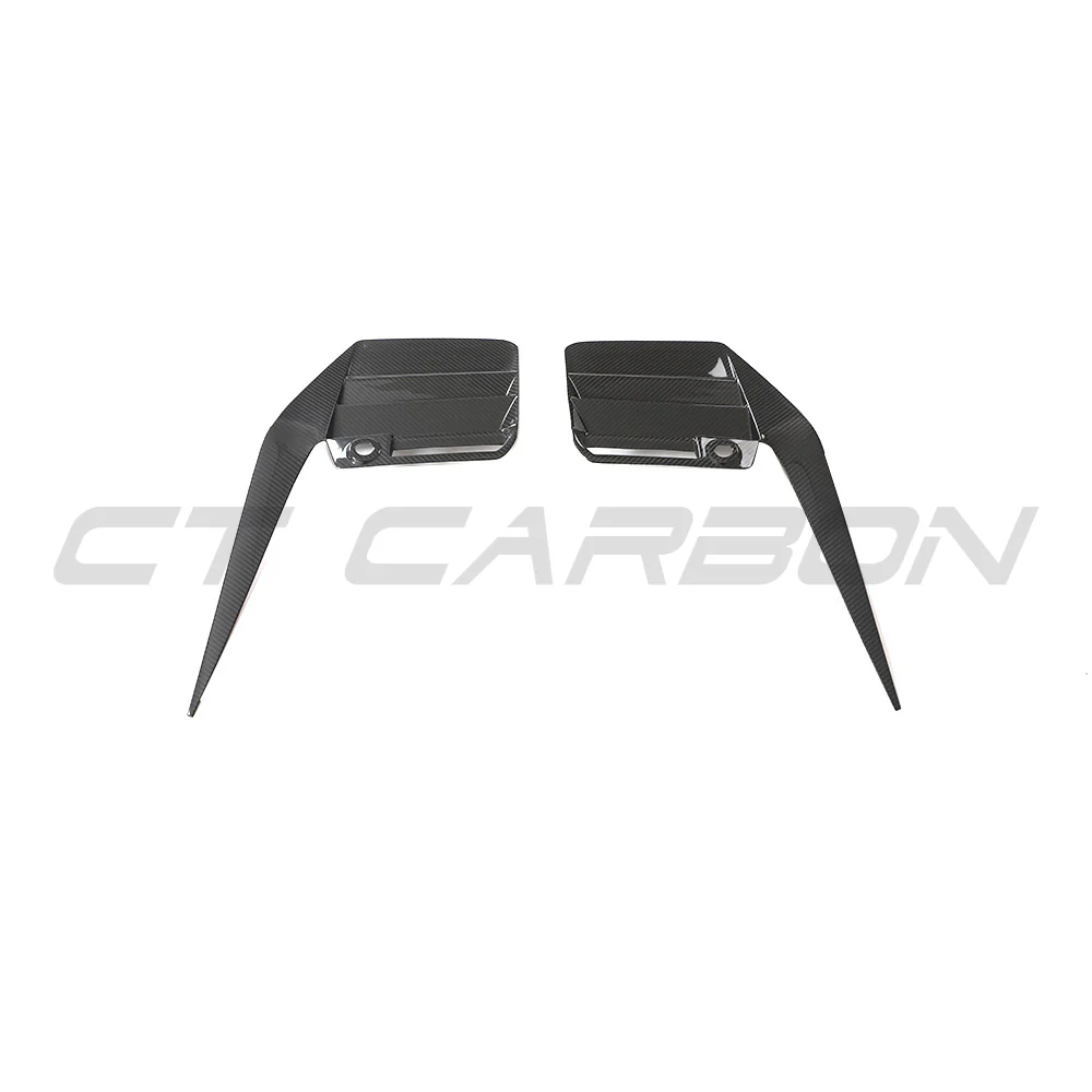 BMW G87 M2 2023+ CARBON FIBRE REAR BUMPER TRIM - V2 - Image 4