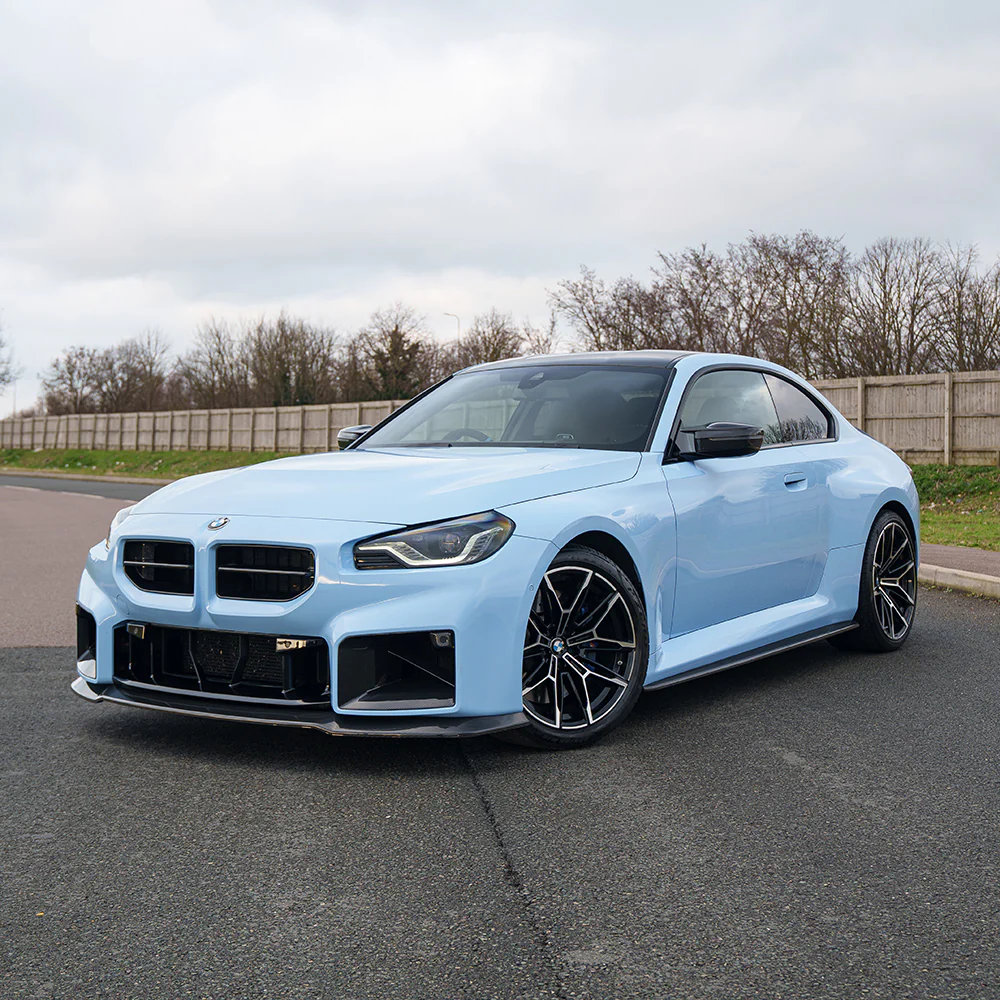 BMW G87 M2 2023+ CARBON FIBRE SPLITTER - V5 - CT DESIGN - Image 2