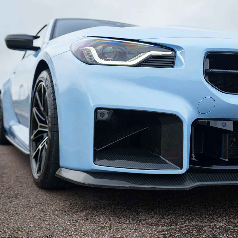 BMW G87 M2 2023+ CARBON FIBRE SPLITTER - V5 - CT DESIGN - Image 5