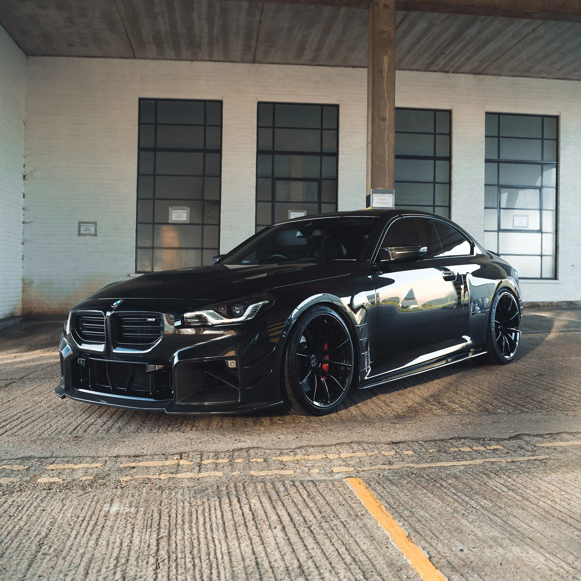 BMW G87 M2 CARBON FIBRE SIDE SKIRTS - V1 - CT DESIGN - Image 2